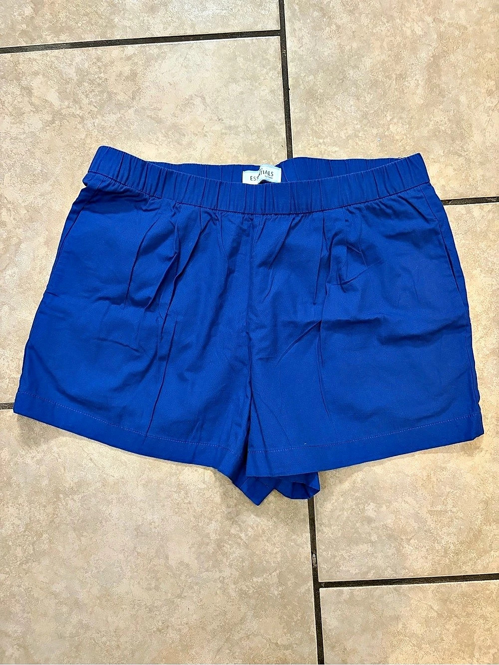 Tchibo Essentials Blue Athletic Shorts Size Large